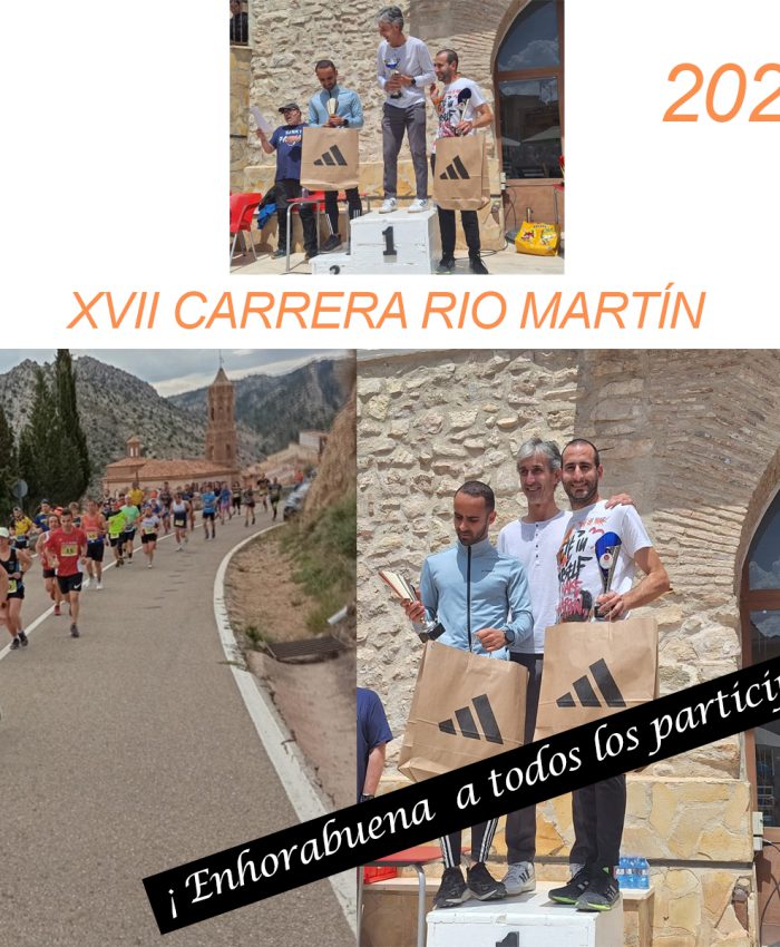 XVII Carrera Río Martín 2024: Nuestro Equipo se Supera en Alcaine